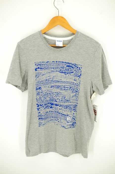 Reebok（リーボック） プリント クルーネックTシャツ メンズ トップス