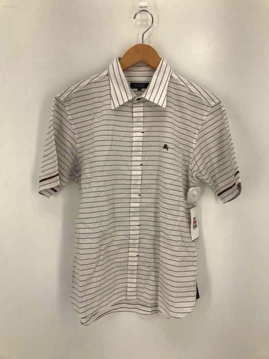 BURBERRY BLACK LABEL(バーバリーブラックレーベル) 半袖 ボーダー シャツ メンズ トップス