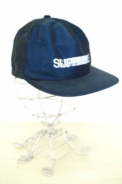 Supreme （シュプリーム） 16SS モーションロゴ6パネルスナップバックキャップ メンズ 帽子