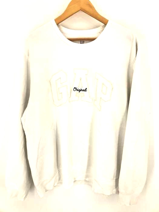 Gap（ギャップ） ロゴ クルーネックスウェット 長袖ロングスリーブ メンズ トップス