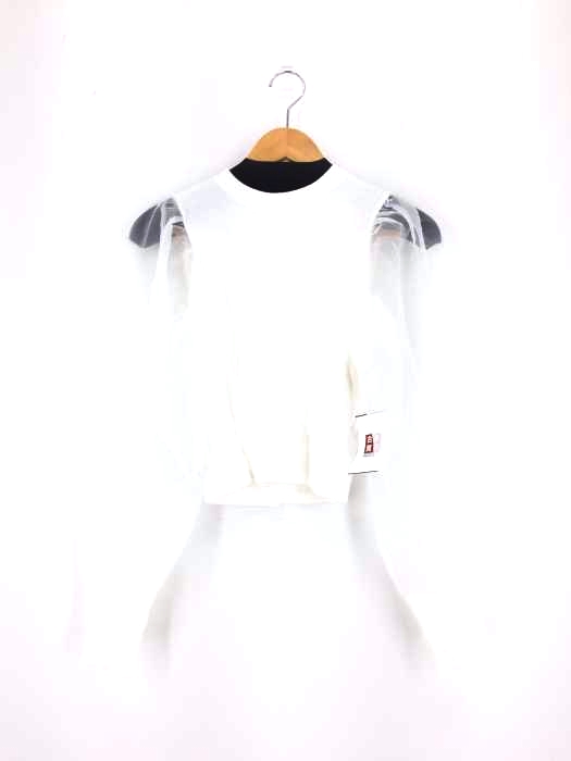 ZARA(ザラ) シースルーパフスリーブブラウス レディース トップス
