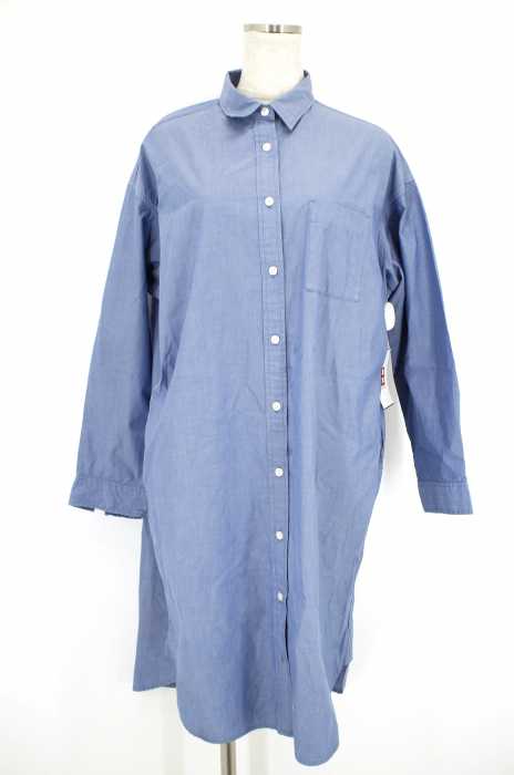 MUJI （無印良品） ロングボタンシャツ レディース トップス
