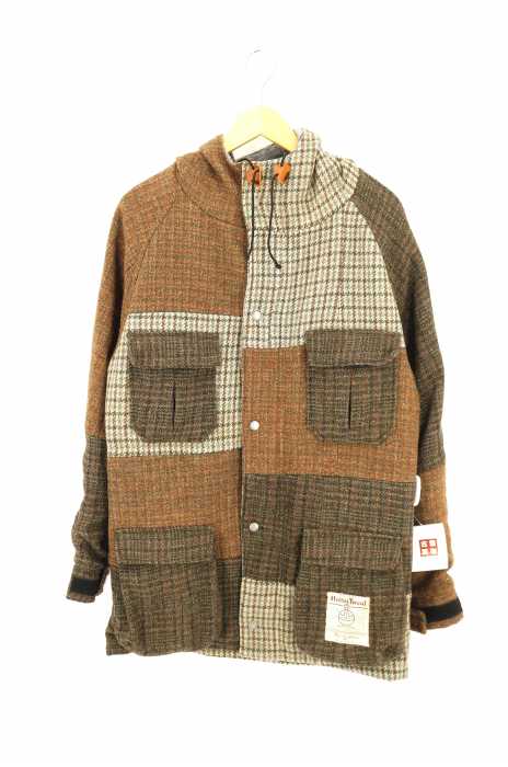 KMK×HarrisTweed キングリーマスク ハリスツイード マウンテンパーカー