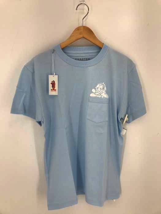 chapter world（チャプターワールド） ポケット付きプリントTシャツ メンズ トップス