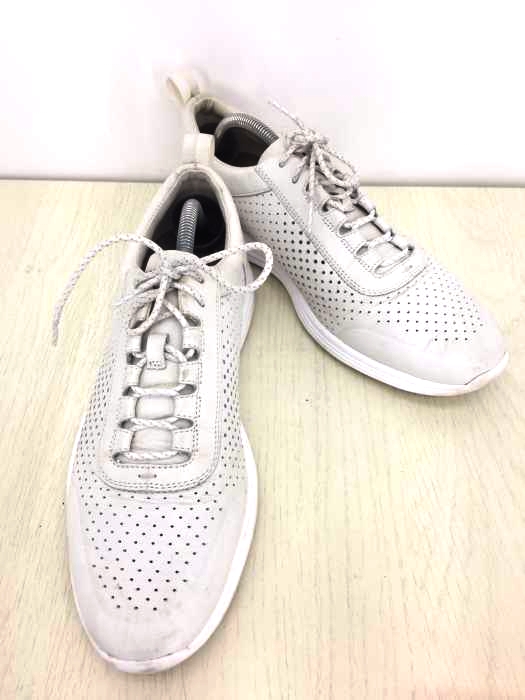 COLE HAAN(コールハーン) パーフォレイテッドオフホワイトスニーカー メンズ シューズ