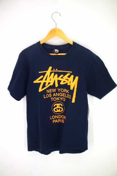 STUSSY （ステューシー） ワールドツアーTシャツ メンズ トップス