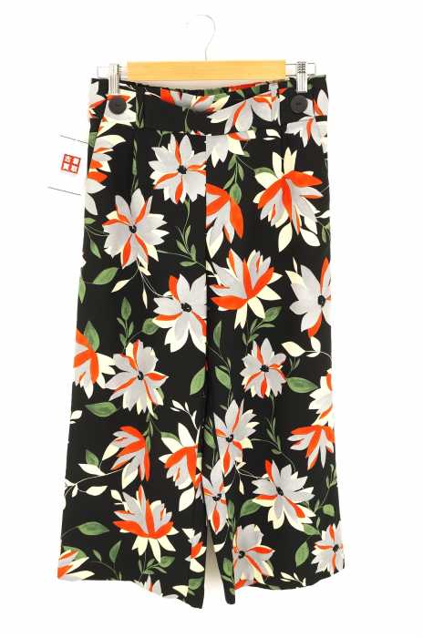 ZARA Trafaluc collection (ザラトラファルクコレクション) 花柄 ワイドパンツ レディース パンツ