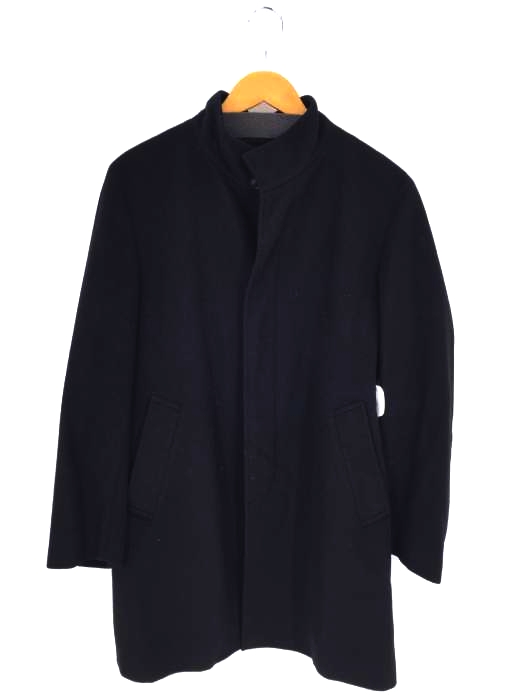 CERRUTI 1881（チェルッティ） カシミヤ 比翼スタンドカラーコート メンズ アウター