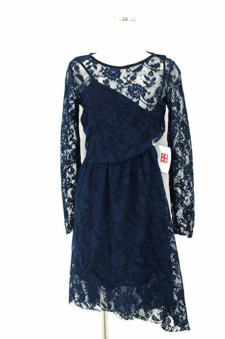 ZARA trafaluc () 総レースロングスリーブワンピース レディース ワンピース