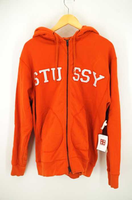 STUSSY （ステューシー） ロゴワッペン ダブルジップ メンズ トップス