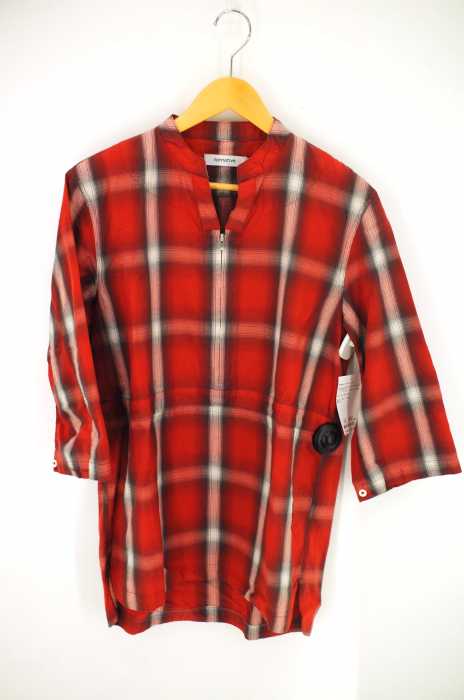 nonnative（ノンネイティブ） 16SS COWBOY PULLOVER SHIRT QS C/P OMBRE CHECK メンズ トップス