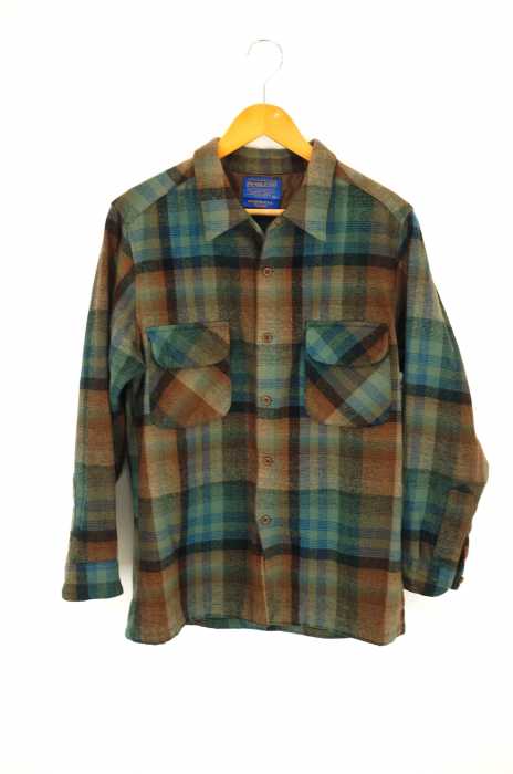 PENDLETON（ペンドルトン） ウールチェックシャツ USA製 メンズ トップス