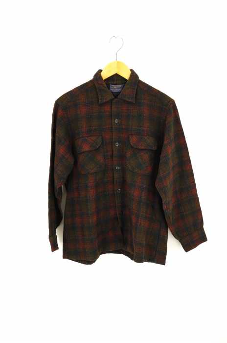 PENDLETON（ペンドルトン） チェック柄 ウールボタンシャツ メンズ トップス