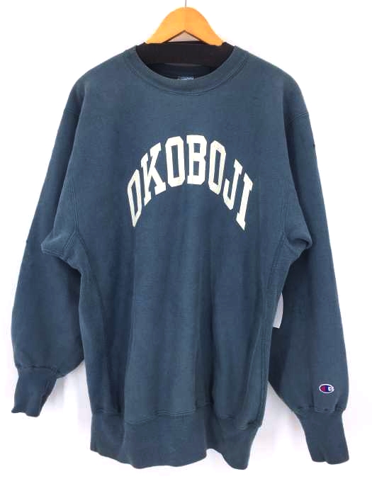 Champion（チャンピオン） 90s 刺繍タグ USA製 REVERSE WEAVE OKOBOJI 