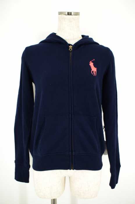RALPH LAUREN (ラルフローレン) ビッグポニーロゴジップアップパーカー レディース トップス