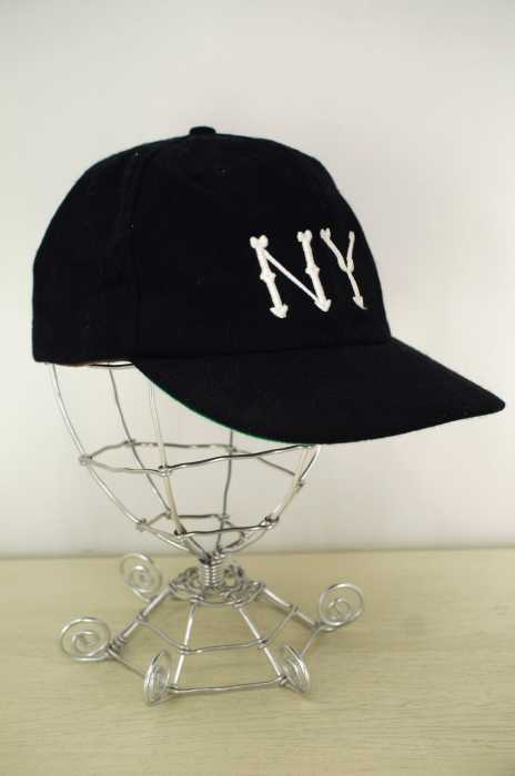 world's finest cap×SHIPS() NY刺繍入り6パネルベースボールキャップ メンズ 帽子