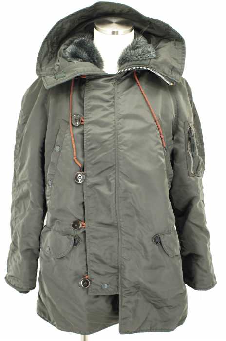 ALPHA INDUSTRIES (アルファインダストリーズ) N-3B フライトジャケット メンズ アウター