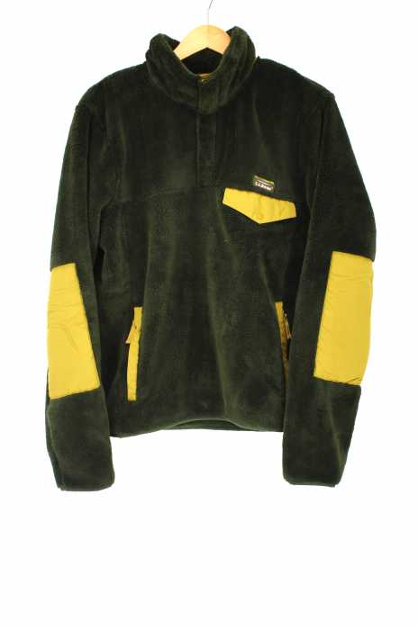 L.L.Bean （エルエルビーン） Hi-Pile Fleece Pullover ハイ・パイル・フリース・プルオーバー スナップT メンズ トップス