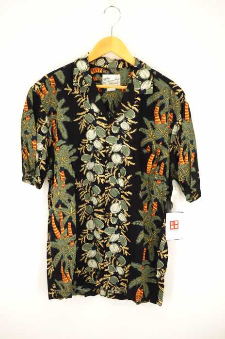 DIAMOND HEAD（ダイヤモンドヘッド） レーヨンヤシ柄アロハシャツ 開襟 オープンカラー メンズ トップス
