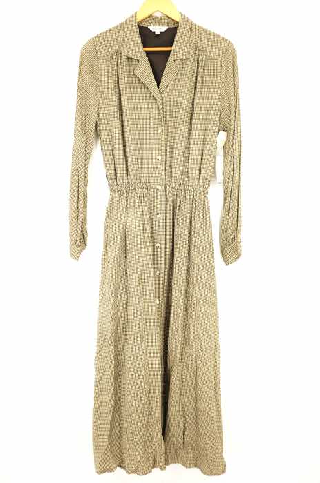 moussy （マウジー） PEN COLLAR CHECK SH DRESS レディース ワンピース