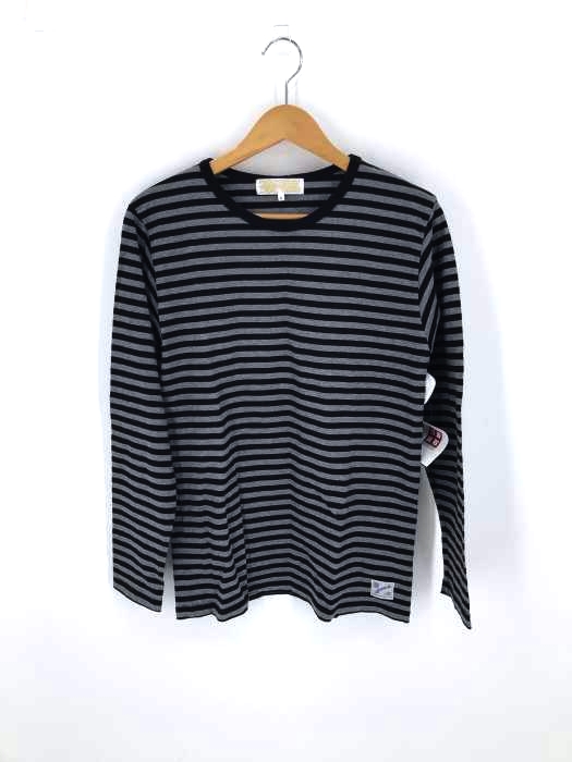 Saintete(サンテテ) ロングスリーブクルーネックカットソー メンズ トップス