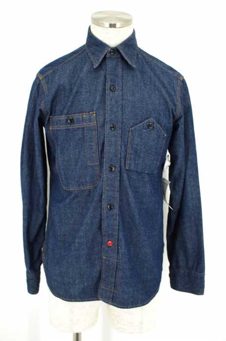 Engineered Garments (エンジニアードガーメンツ) ガチャポケデニムボタンシャツ メンズ トップス
