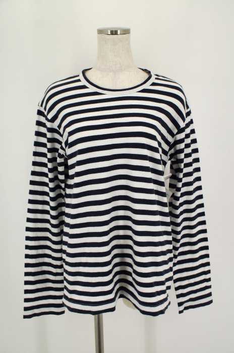 COMME des GARCONS SHIRT (コムデギャルソンシャツ) ボーダー柄ロングスリーブTシャツ メンズ トップス