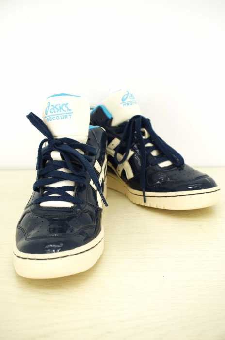 ASICS （アシックス） エナメルハイカットスニーカー メンズ シューズ
