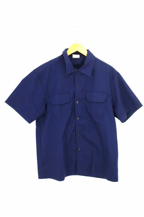 UNIFORM WORLD(ユニフォールワールド) MADE IN ENGLAND 英国製 ワークシャツ メンズ トップス