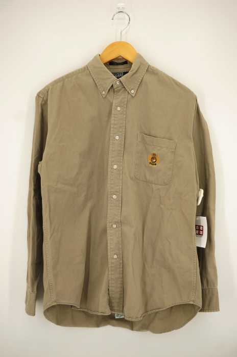 Polo by RALPH LAUREN （ポロバイラルフローレン） 胸刺繍コットンボタンダウンシャツ メンズ トップス
