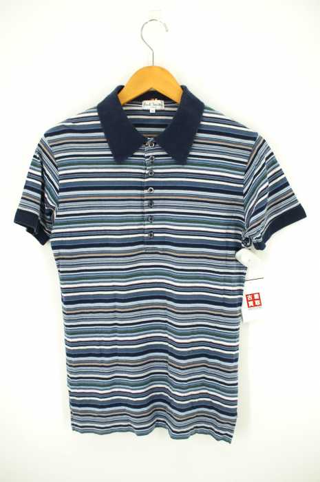 Paul Smith LONDON（ポールスミスロンドン） ボーダー柄S/Sポロシャツ メンズ トップス