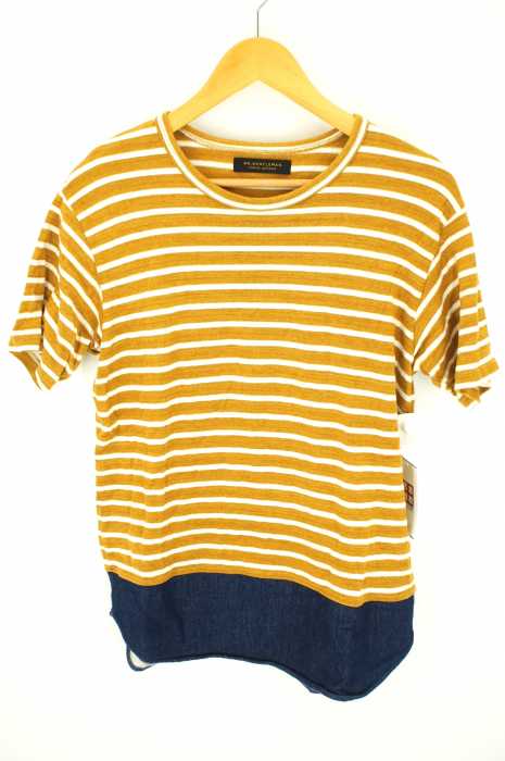MR.GENTLEMAN（ミスタージェントルマン） ドッキング S/S クルーネックカットソー メンズ トップス