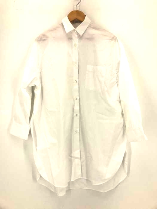 CLANE(クラネ) ビッグシャツ サイドスリット レディース トップス