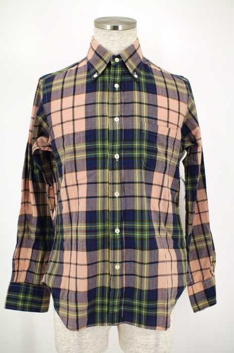 individualized shirts （インディヴィジュアライズドシャツ） チェック柄ボタンシャツ メンズ トップス