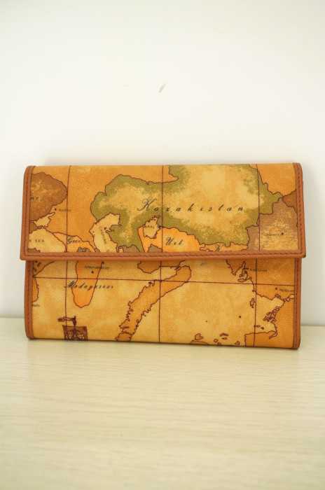 Alviero Martini　 （） コンチネンツマップウォレット 財布 メンズ ファッション雑貨