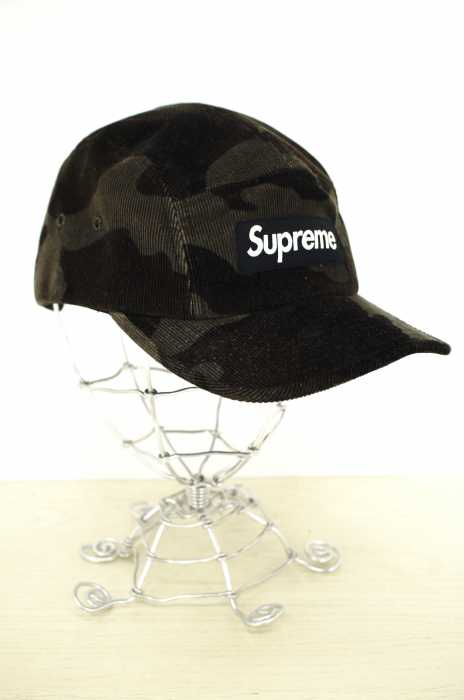 Supreme （シュプリーム） 15AW Cord Camo Camp Cap ジェットキャップ コーデュロイ メンズ 帽子