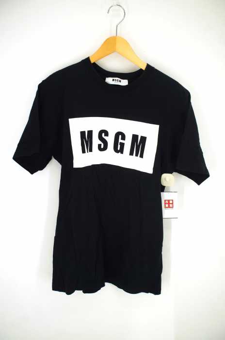 MSGM（エムエスジーエム） 16SS ボックスロゴTシャツ メンズ トップス