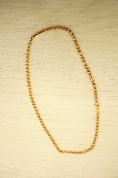 USED古着 (ユーズドフルギ) 750 ゴールドネックレス レディース アクセサリー