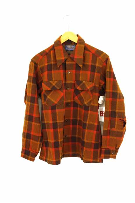 PENDLETON（ペンドルトン） オンブレチェツク柄 ウールボタンシャツ メンズ トップス