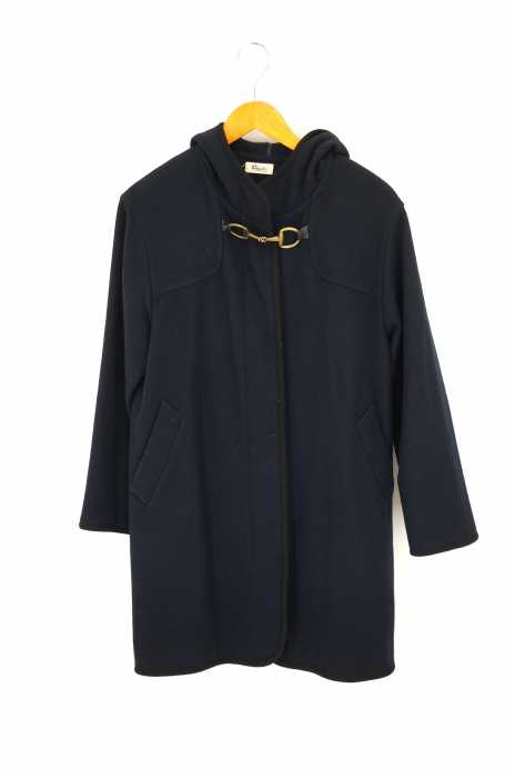 Chez toi(シェトワ) 比翼 ウールフーデッドコート レディース アウター