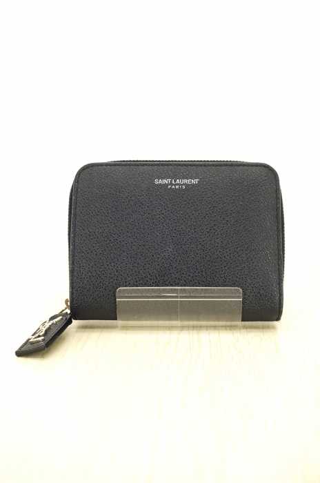 SAINT LAURENT PARIS （サンローランパリ） 2つ折り財布 リヴゴーシュコンパクトフルジップウォレット レディース 財布・ケース