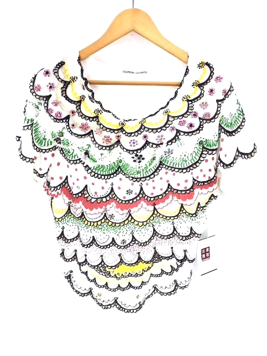 TSUMORI CHISATO(ツモリチサト) S/S チュールカットソー レディース トップス