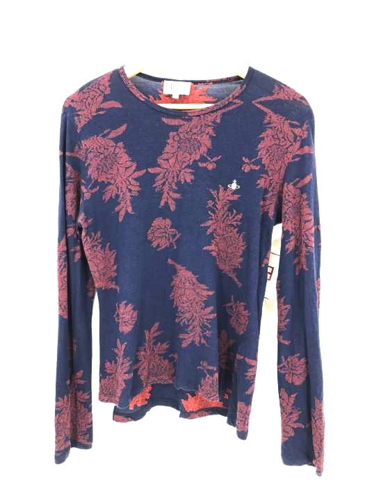 Vivienne Westwood MAN（ヴィヴィアンウエストウッドマン） JACQUARD BOTANICAL LONG SLEEVE T-SHIRTS メンズ トップス