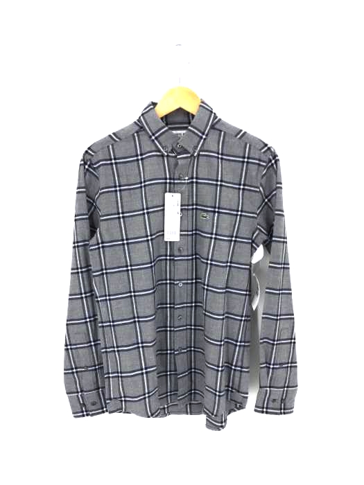 LACOSTE（ラコステ） チェック柄 ボタンダウンシャツ メンズ トップス