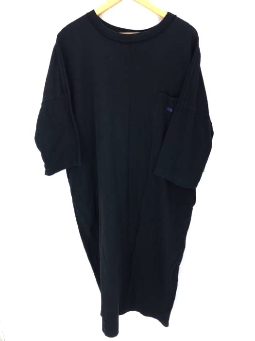 THE NORTH FACE PURPLE LABEL(ノースフェイスパープルレーベル) 19AW 5.5oz Crew Neck Dress クルーネックドレス レディース ワンピース