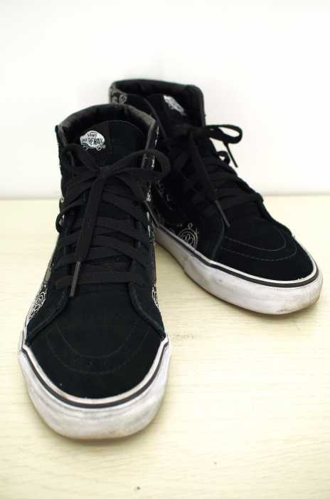 VANS （バンズ） sk8-hi ペイズリー刺繍入りハイカットスニーカー メンズ シューズ