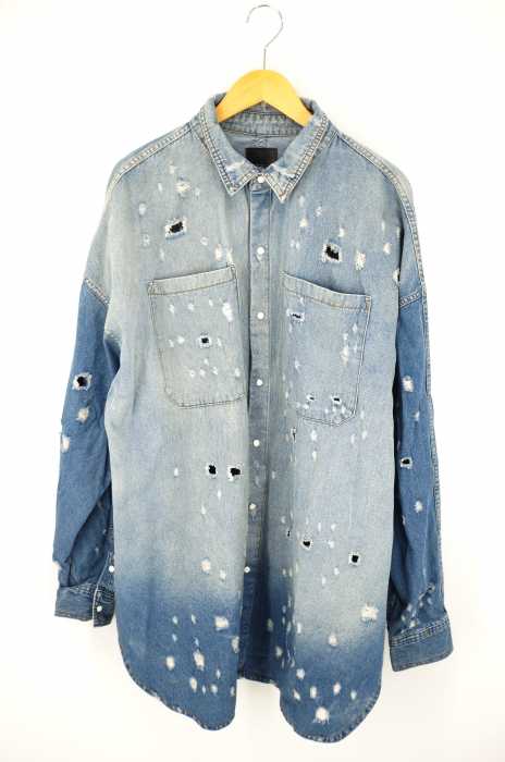 Danke schon.（ダンケシェーン） Big Denim Shirts メンズ トップス