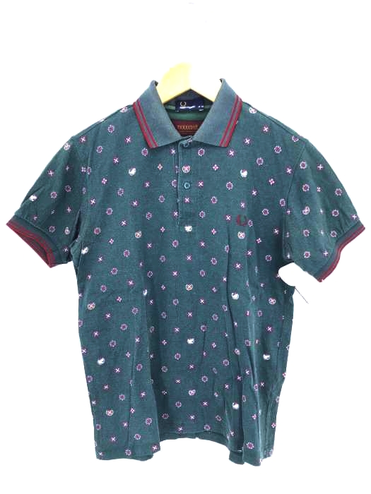 FRED PERRY（フレッドペリー） NOWARTT PRINT POLO メンズ トップス