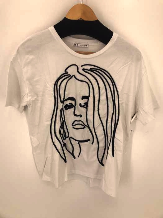 ZARA（ザラ） デザインTシャツ レディース トップス
