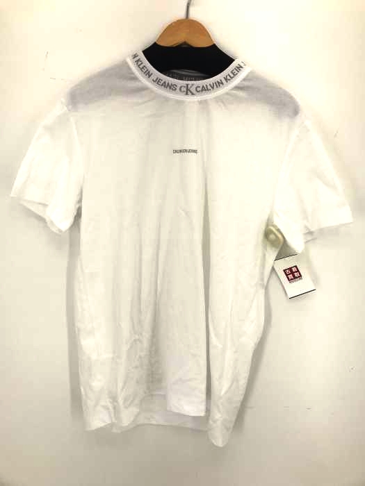 Calvin Klein Jeans（カルバンクラインジーンズ） ORGANIC COTTON LOGO JACQUARD TEE メンズ トップス